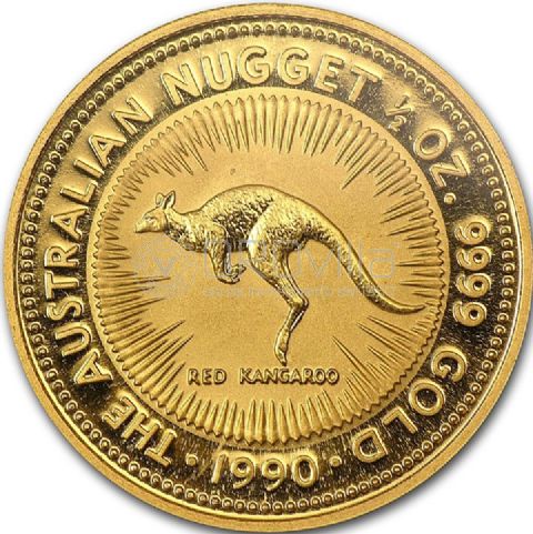50 Dollari Canguro - terzo ritratto 1989-1990